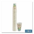 Dixie PerfecTouch Paper Hot Cups, 16 oz, Coffee Haze Design, 50PK 5356CD